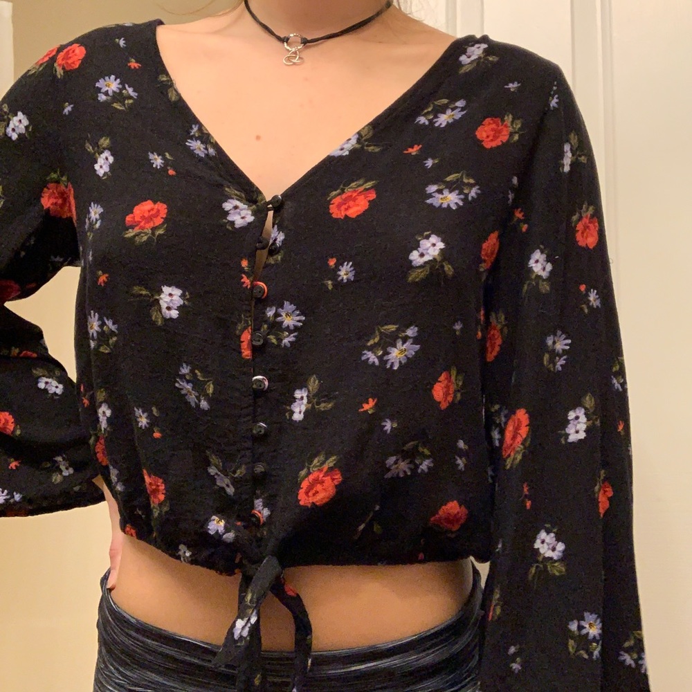 Floral blouse